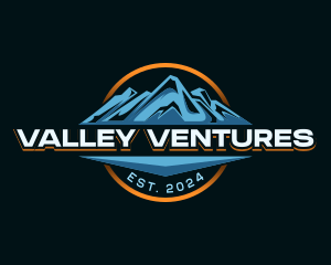 Valley Mountain Adventure logo design