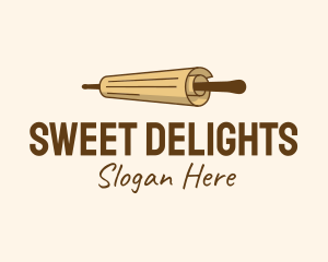 Confectioner - Rolling Pin Paper logo design