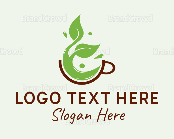 Herbal Green Tea Logo