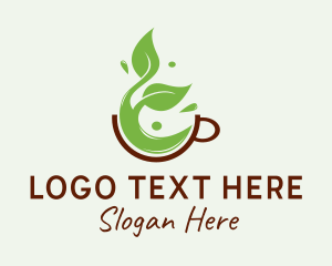 Breakfast - Herbal Green Tea logo design