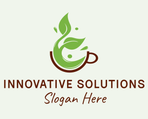 Herbal Green Tea  Logo