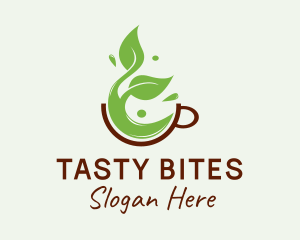 Herbal Green Tea  Logo