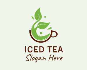 Herbal Green Tea  logo design