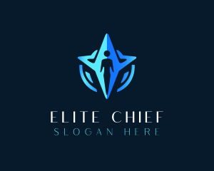 Chief - Star Human Leader logo design