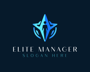 Supervisor - Star Human Leader logo design