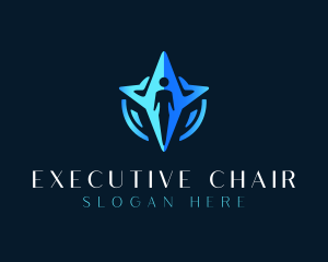 Chairman - Star Human Leader logo design