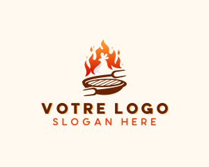 Roast - Roast Chicken Barbecue logo design