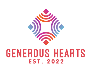 Philanthropy - Diamond Community Charity logo design