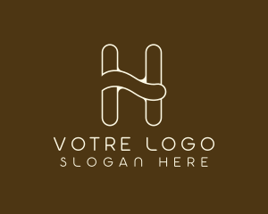 High End - Boutique Designer Letter H logo design