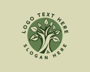 Landscaping - Botanical Tree Forest logo design