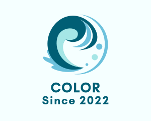 Tourism - Ocean Waves Resort logo design