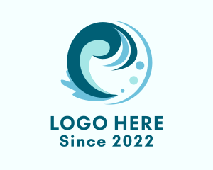 Ocean Waves Resort  logo design