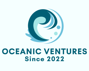 Ocean Waves Resort  logo design