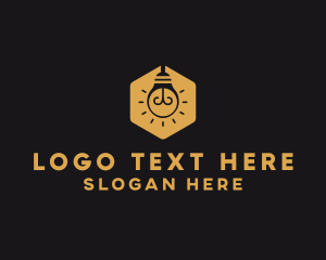 Light - Gold Innovation Agency logo design