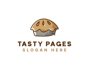 Apple Pie Dessert logo design