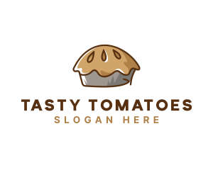 Apple Pie Dessert logo design