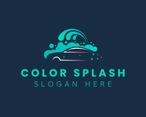 Suds Car Washing logo design