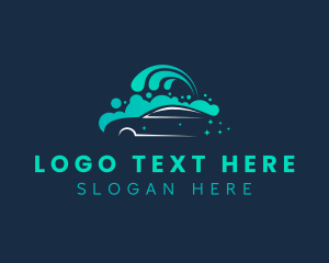 Car Wash - Suds Car Washing logo design