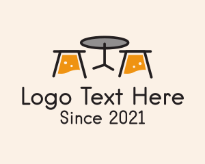 Alcoholic Beverage - Bar Table Beer logo design