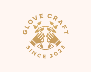 Gloves - Plant Garden Gloves logo design