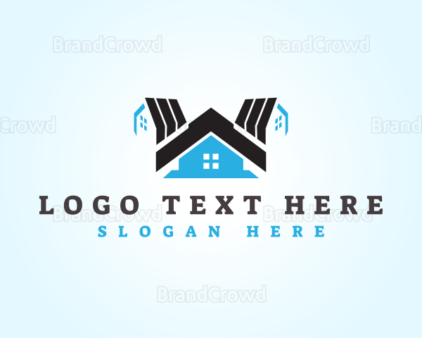 Residential Property Roofing Logo