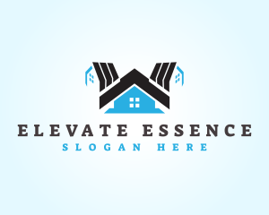 Residential Property Roofing Logo