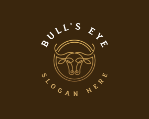 Elegant Wild Bull logo design