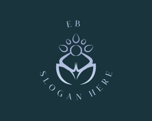 Yoga - Wellness Spa Lotus logo design