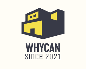Freight - Warehouse Storage Factory logo design