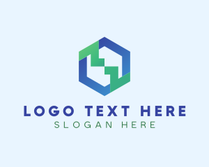 Hexagon Software App logo design