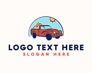 Car Parts - Car Truckload Travel logo design