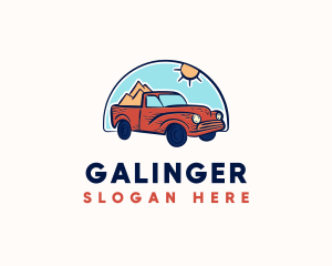 Truck - Car Truckload Travel logo design