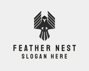 Bird - Flying Falcon Bird logo design