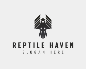 Flying Falcon Hawk logo design