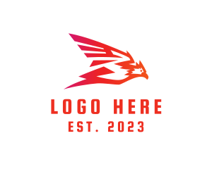 Wildlife Center - Flying Eagle Aviation logo design