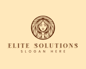 Treatment - Hair Grooming Salon logo design
