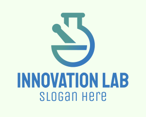 Experimentation - Gradient Pharmaceutical Laboratory logo design
