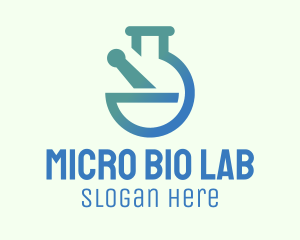 Gradient Pharmaceutical Laboratory logo design