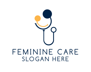 Gynecology - Mother Baby Childcare logo design