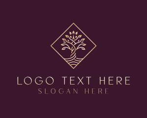 Tree - Eco Tree Park logo design