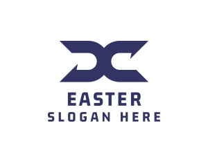 Initial - Modern UndoSymbol Letter X logo design
