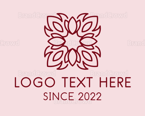 Flower Skin Care Cosmetics Logo