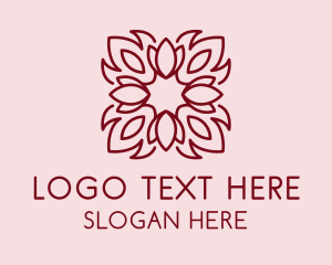 Flower Skin Care Cosmetics  Logo