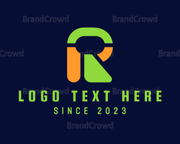 Letter R Media Logo