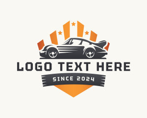 Car Dealer - Automotive Car Detailing logo design