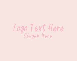 Cute - Cute Feminine Minimalist logo design