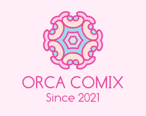 Pattern - Ornamental Flower Badge logo design