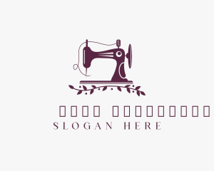 Wreath - Wreath Tailoring Sewing Machine logo design