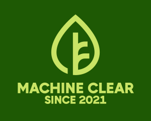 Forest - Vegetarian Organic Leaf logo design