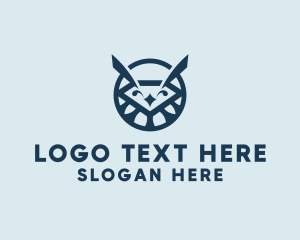 Wise - Wildlife Owl Diamond logo design